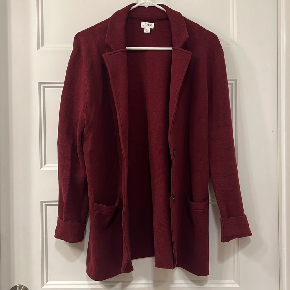 Jcrew Sweater Blazer